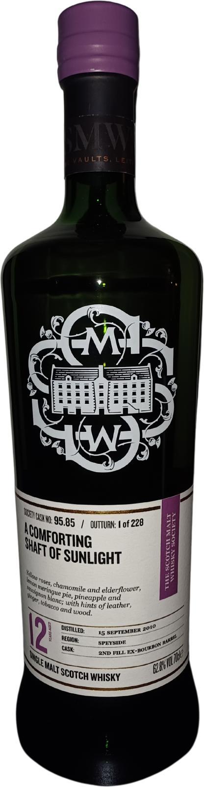 Auchroisk 2010 SMWS 95.85 A comforting shaft of sunlight