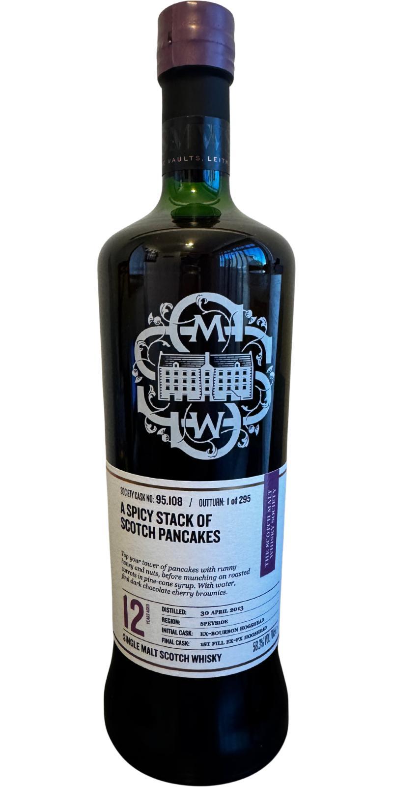 Auchroisk 2013 SMWS 95.108 A spicy stack of scotch pancakes