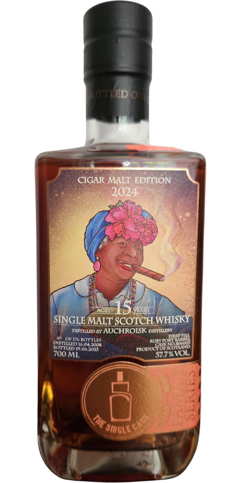 Auchroisk 2008 TSCL Family Series - Cigar Malt Edition 2024