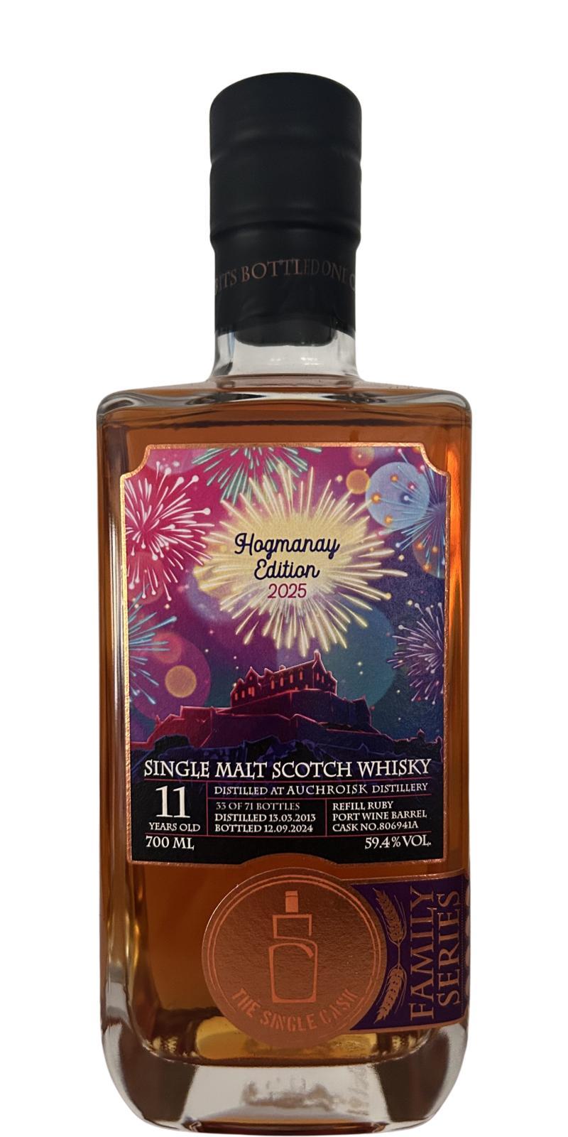 Auchroisk 2013 TSCL Family Series - Hogmany Edition 2025