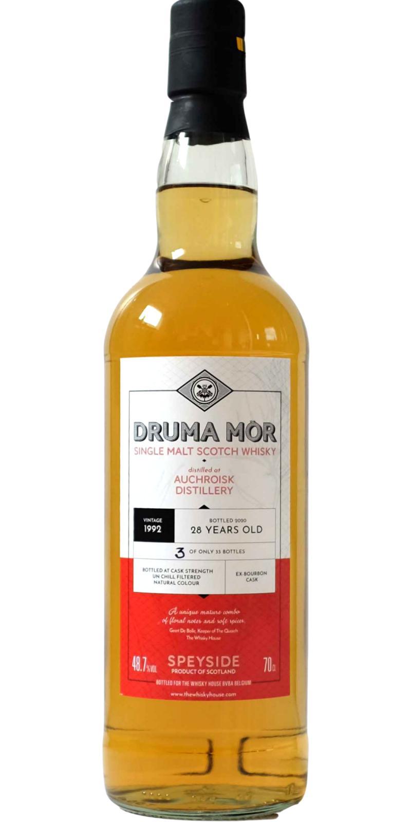 Auchroisk 1992 TWHo Druma Mor