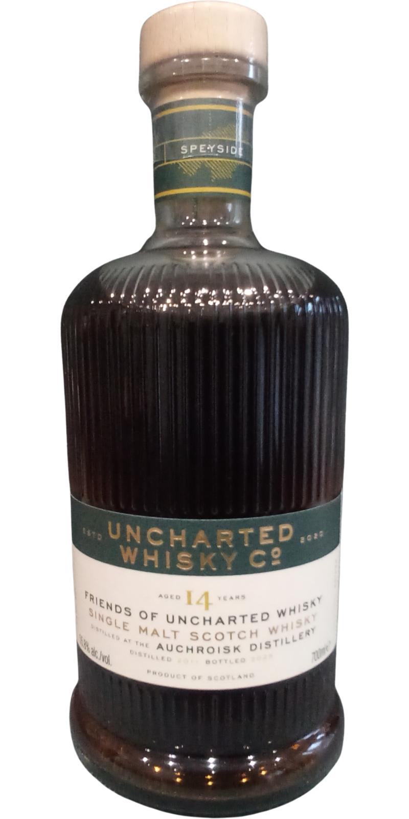 Auchroisk 2011 UCW Friends of Uncharted Whisky