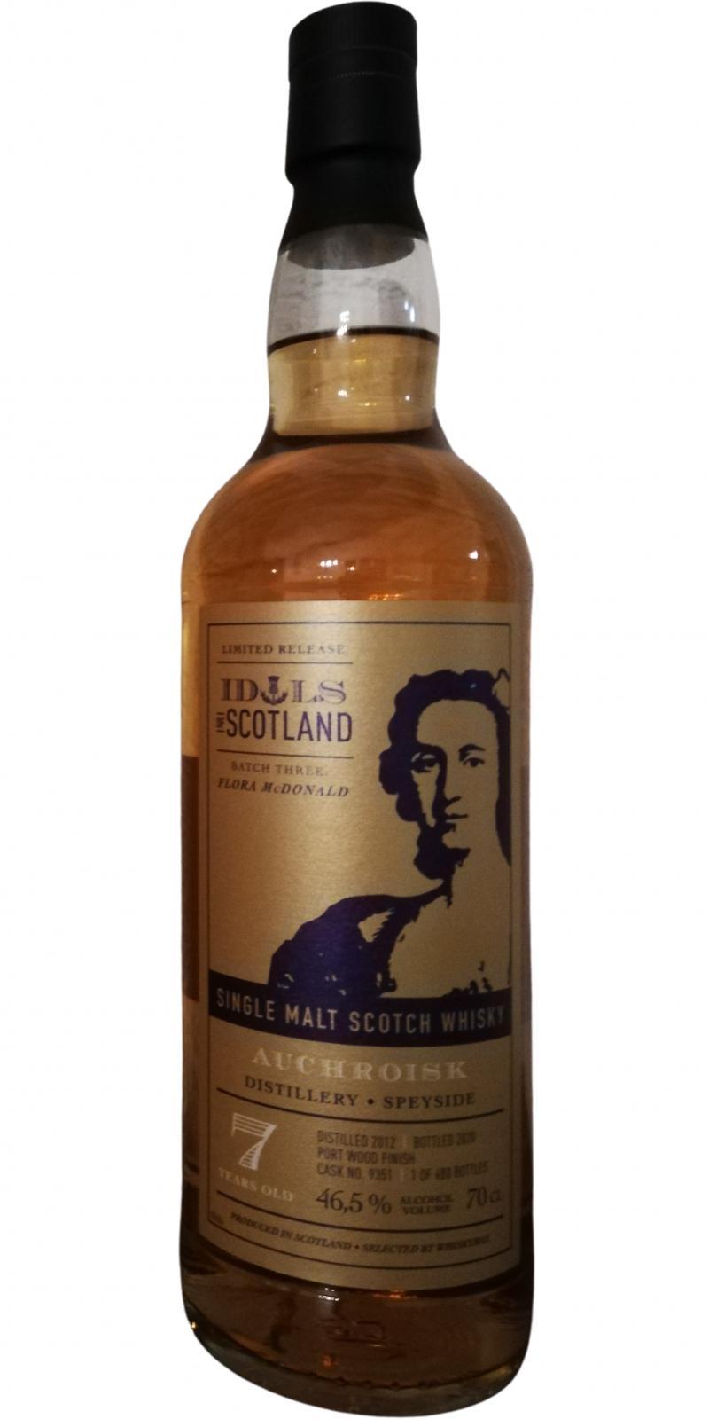 Auchroisk 2012 Wx Idols of Scotland