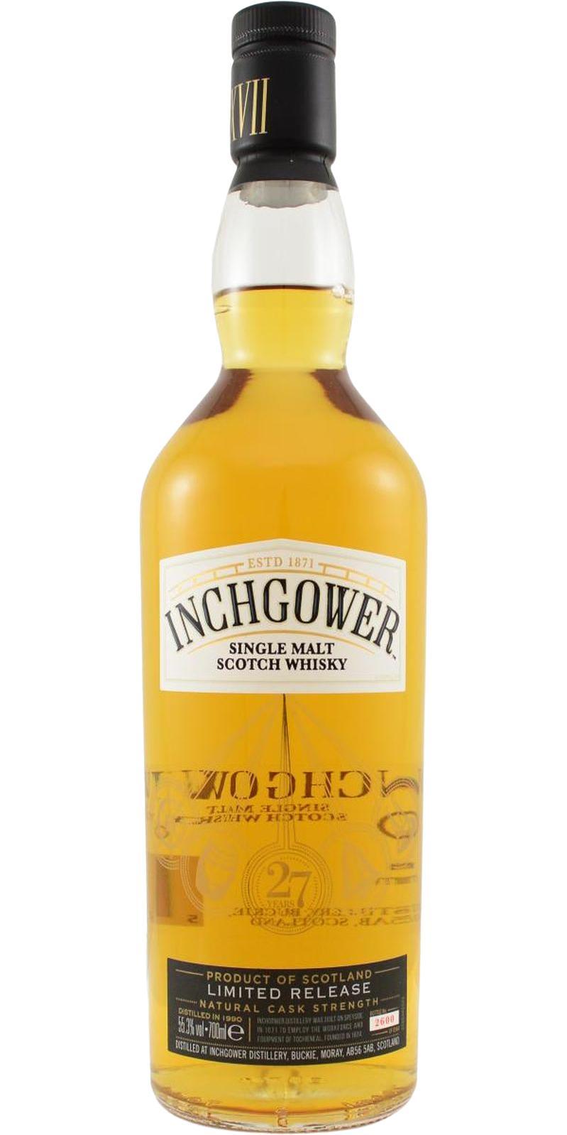 Inchgower 1990  Diageo Special Releases 2018