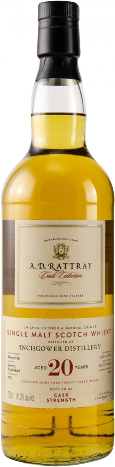 Inchgower 1997 DR  Individual Cask Release