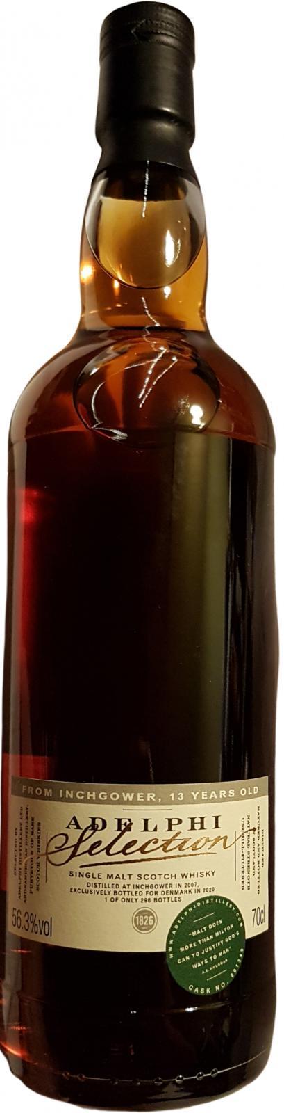 Inchgower 2007 AD  Selection