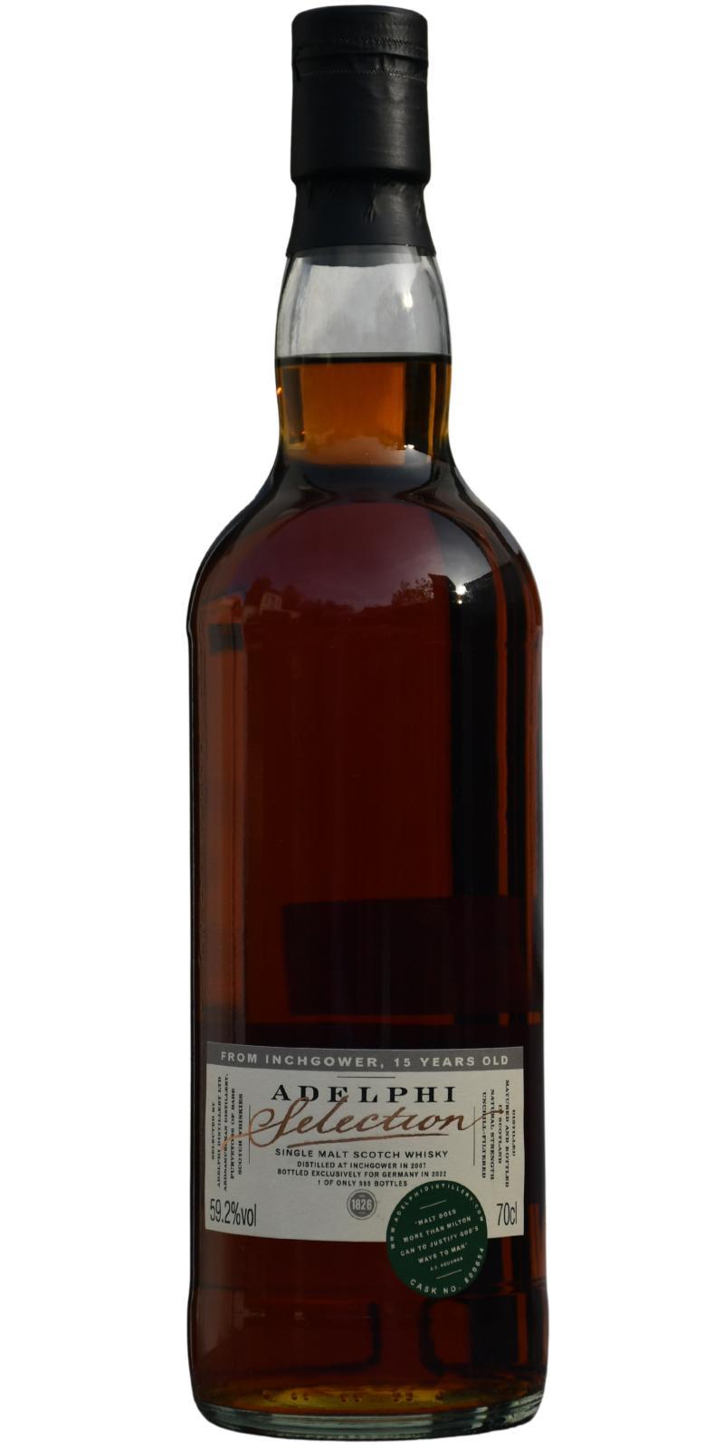 Inchgower 2007 AD  Selection