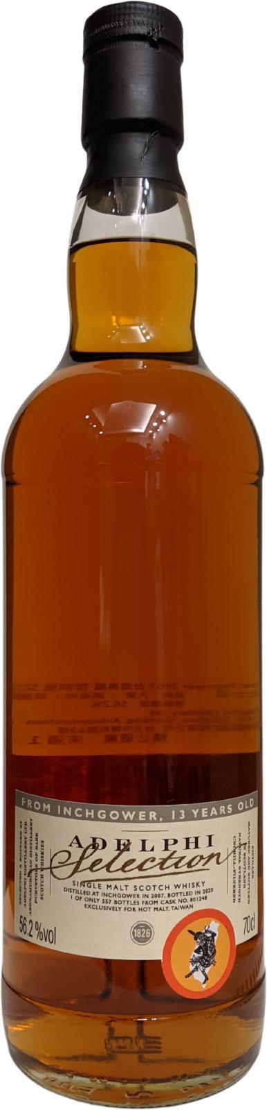 Inchgower 2007 AD  Selection