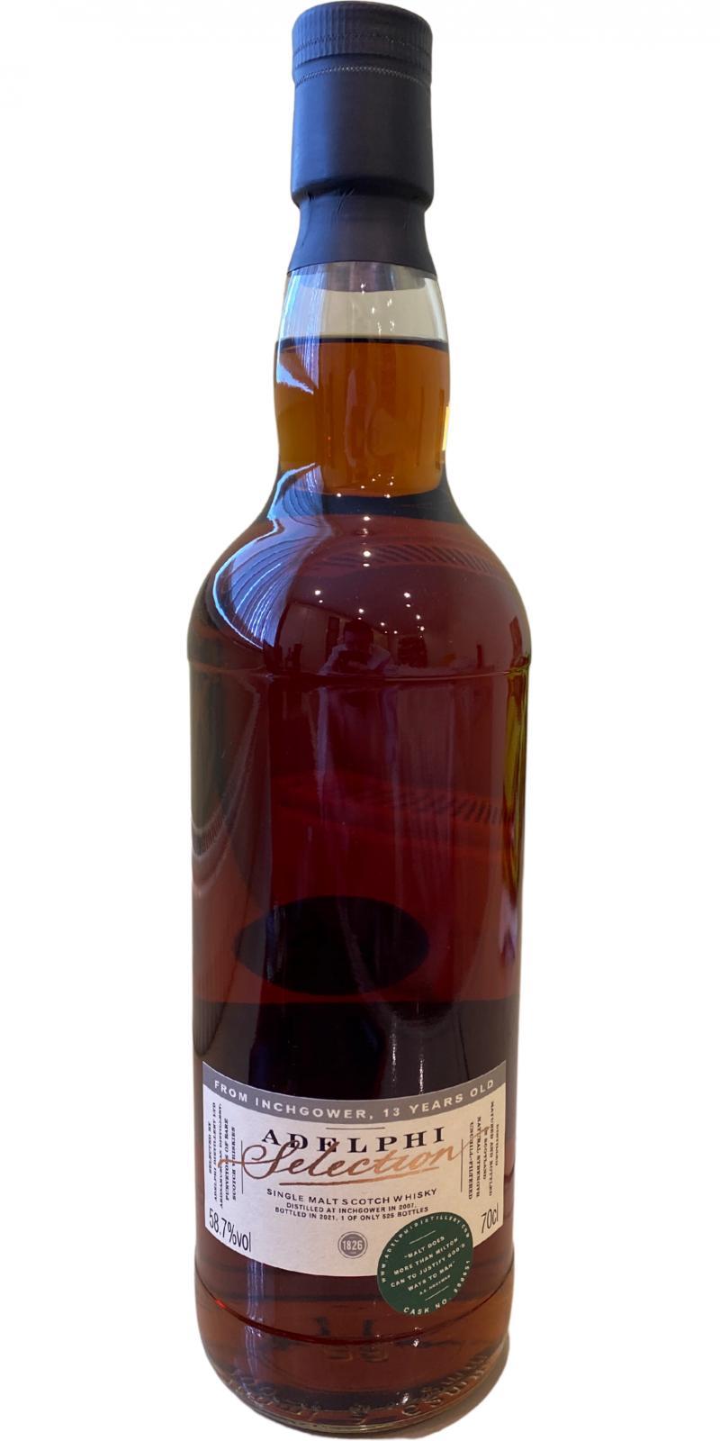 Inchgower 2007 AD  Selection