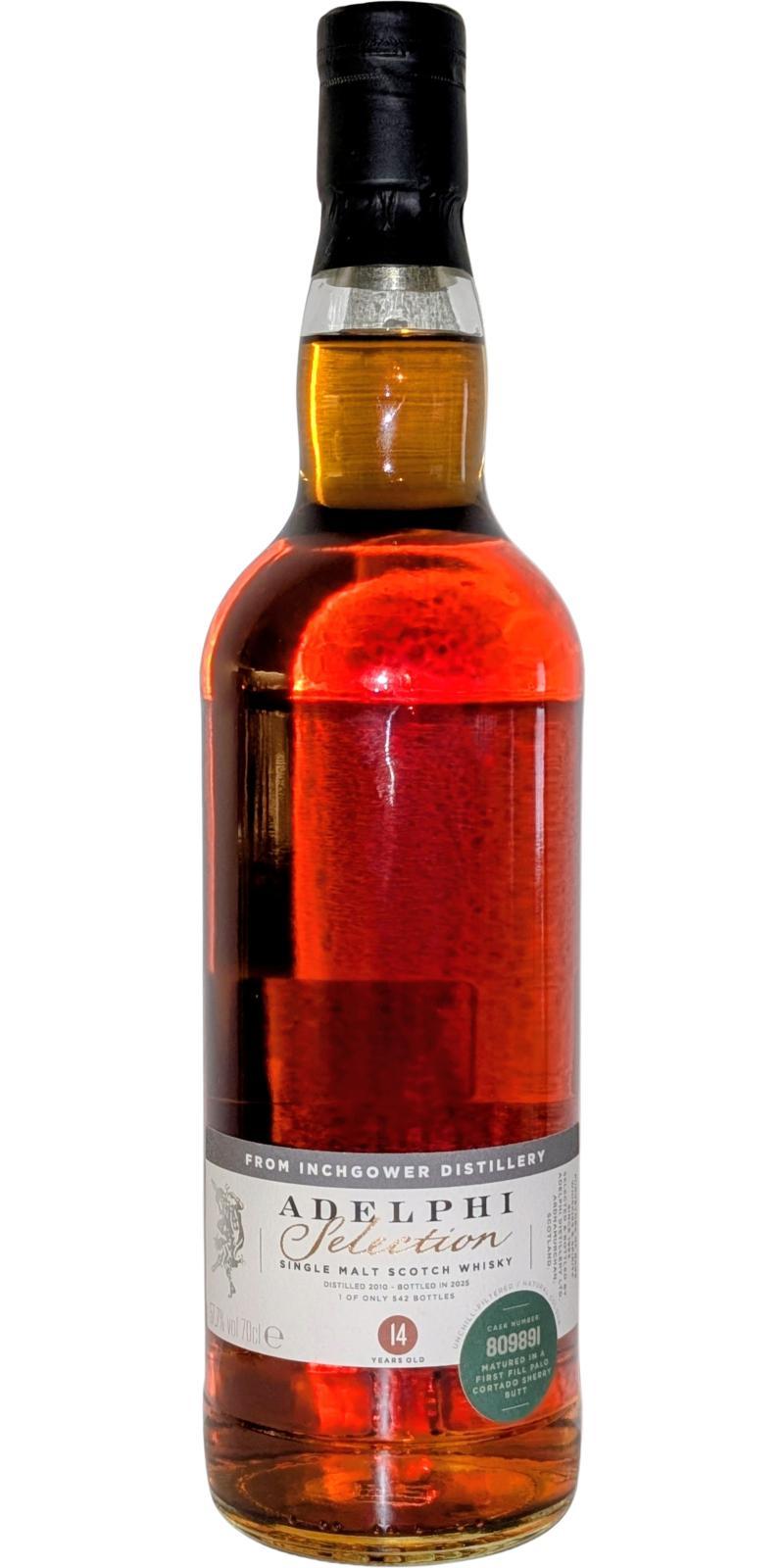 Inchgower 2010 AD  Selection