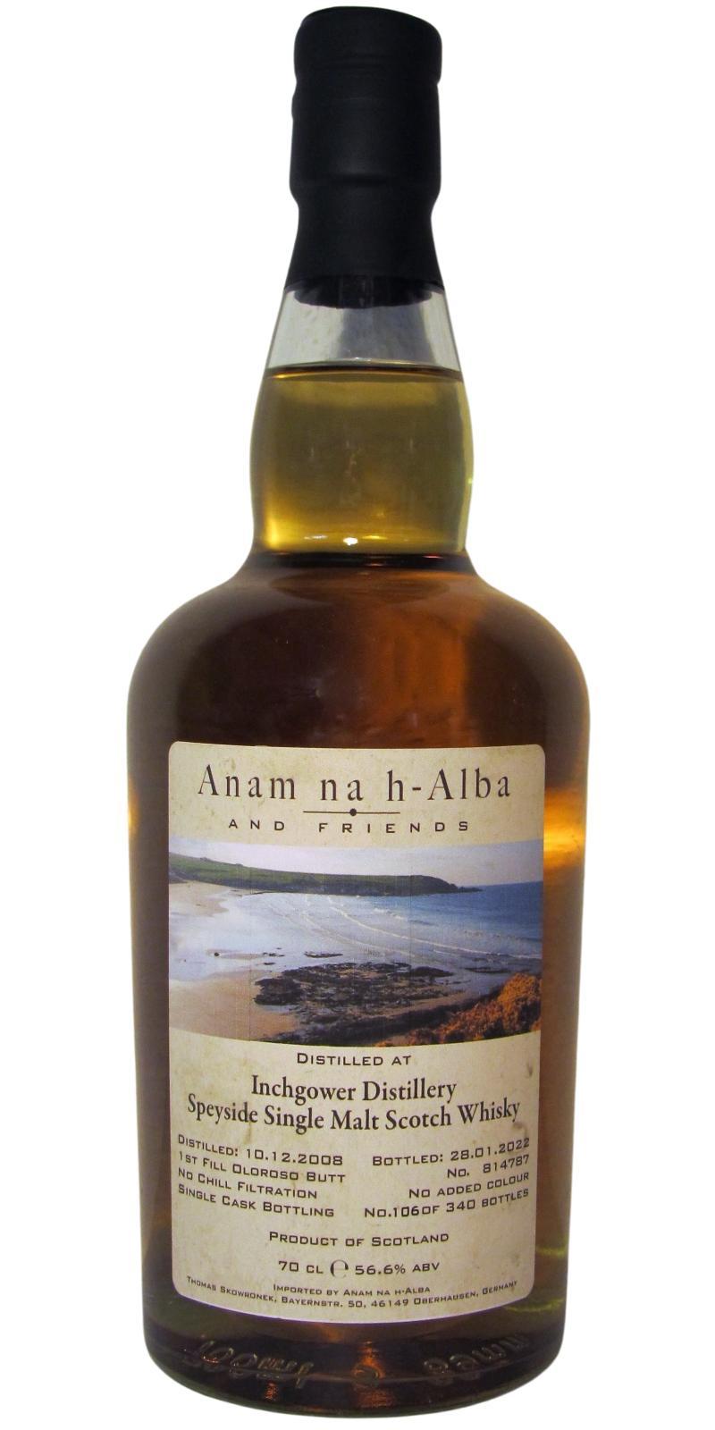 Inchgower 2008 ANHA  Anam na h-Alba and Friends