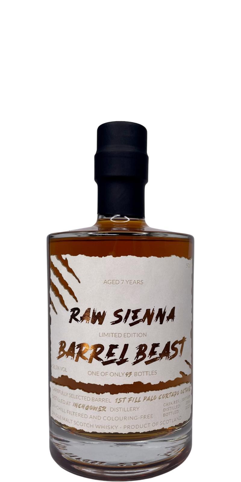 Inchgower 2016 BrlB  Raw Sienna