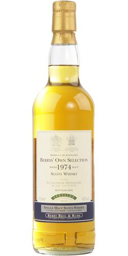 Inchgower 1974 BR  Berrys' Own Selection