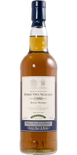 Inchgower 1980 BR  Berrys' Own Selection