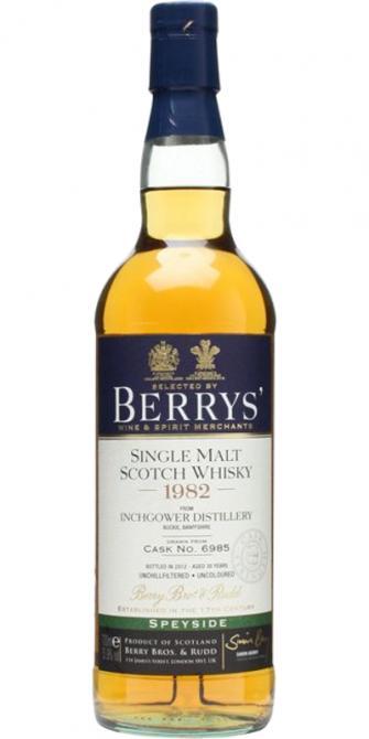 Inchgower 1982 BR  Berrys'