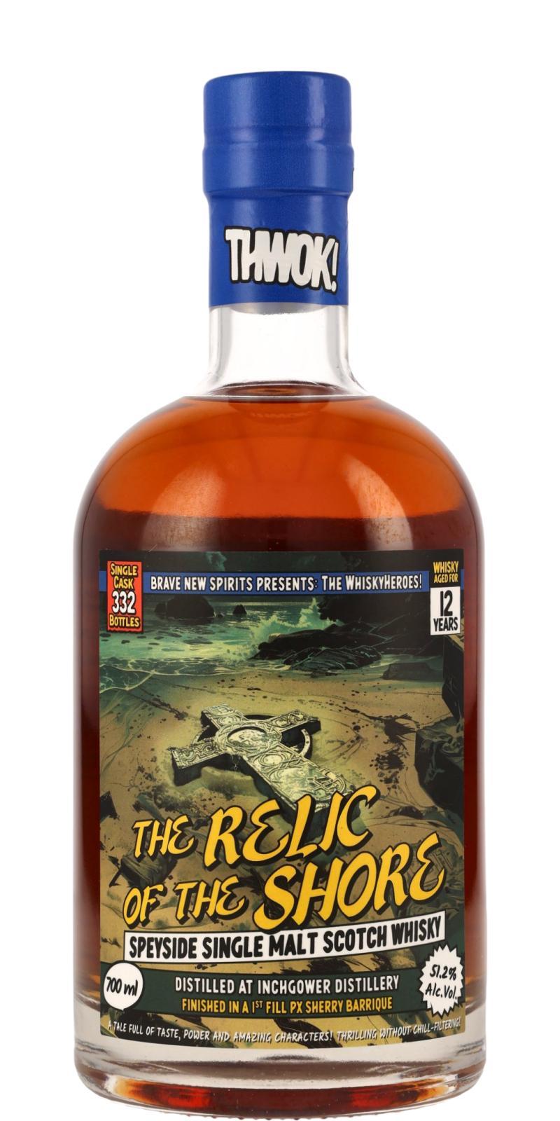 Inchgower 12-year-old BNSp  Whisky Heroes - The Relic of the Shore