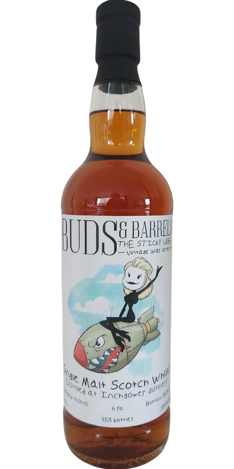 Inchgower 2015 BuBa  The Sticky Label - Vintage War Series