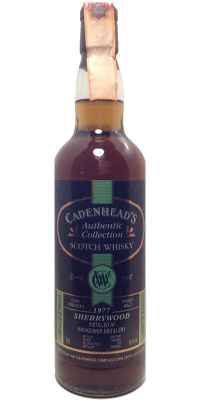 Inchgower 1977 CA  Authentic Collection