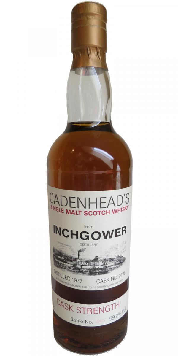 Inchgower 1977 CA  Distillery Label