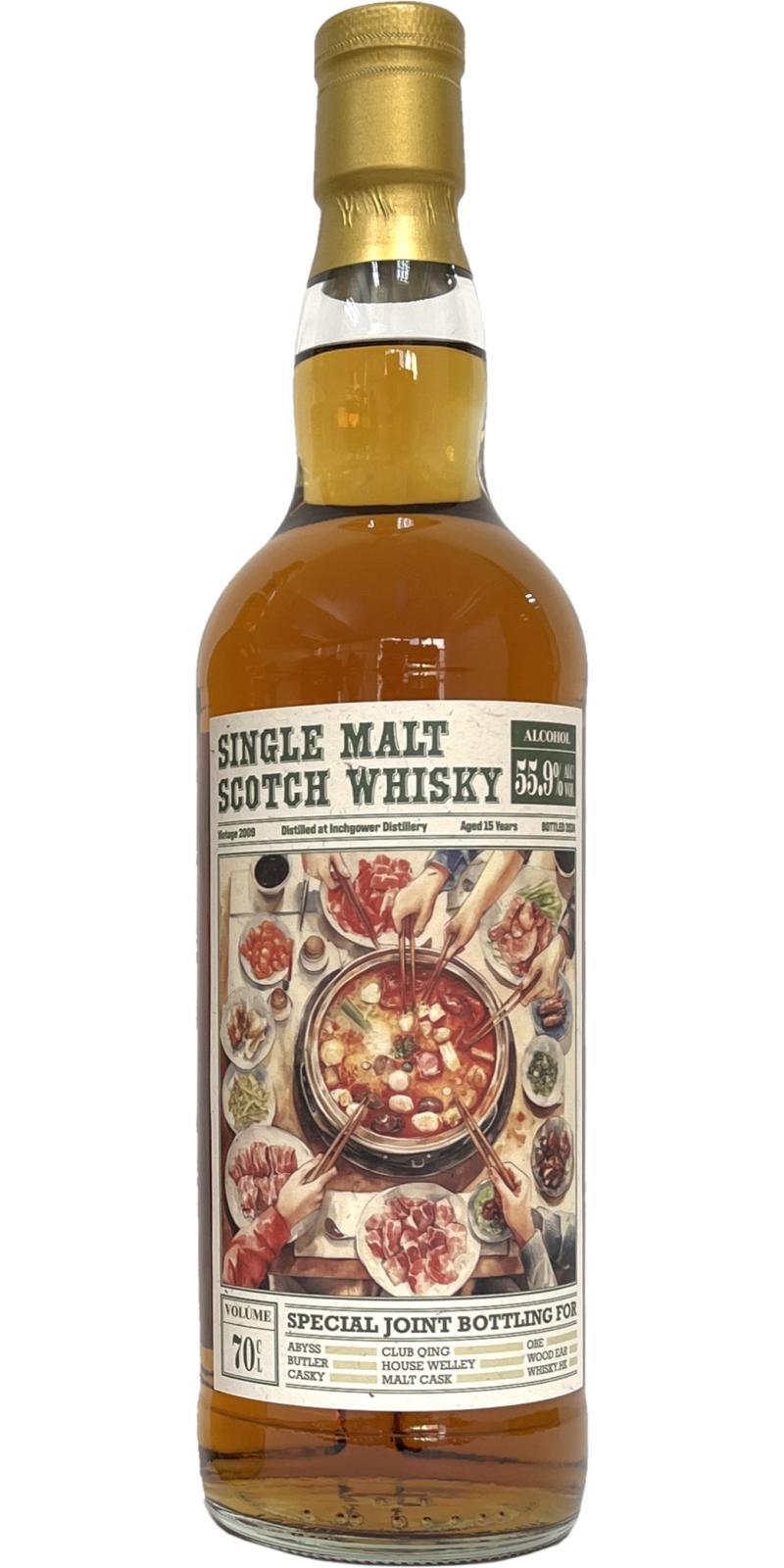 Inchgower 2009 CQ  Special Joint Bottling