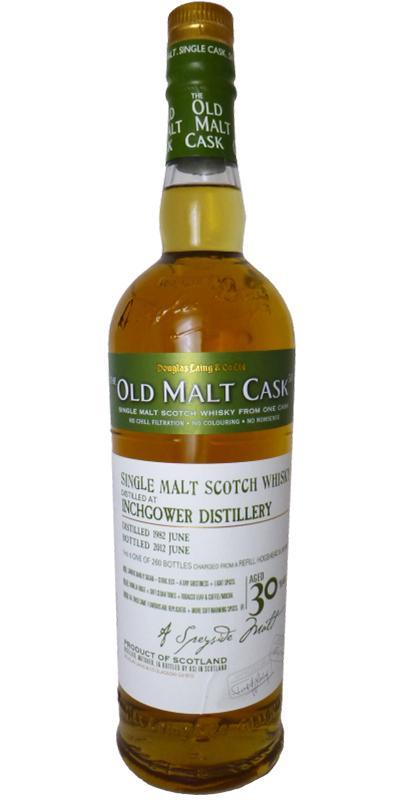 Inchgower 1982 DL  The Old Malt Cask