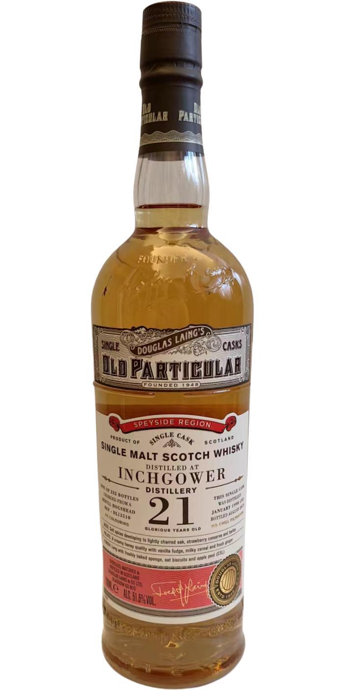Inchgower 1998 DL  Old Particular