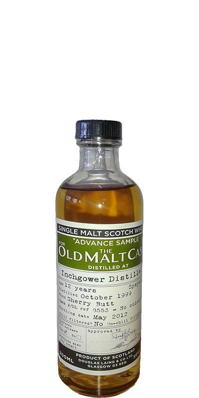 Inchgower 1999 DL  The Old Malt Cask -  Advanced Sample