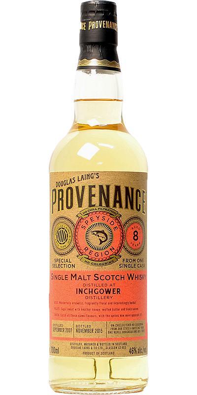 Inchgower 2007 DL  Provenance