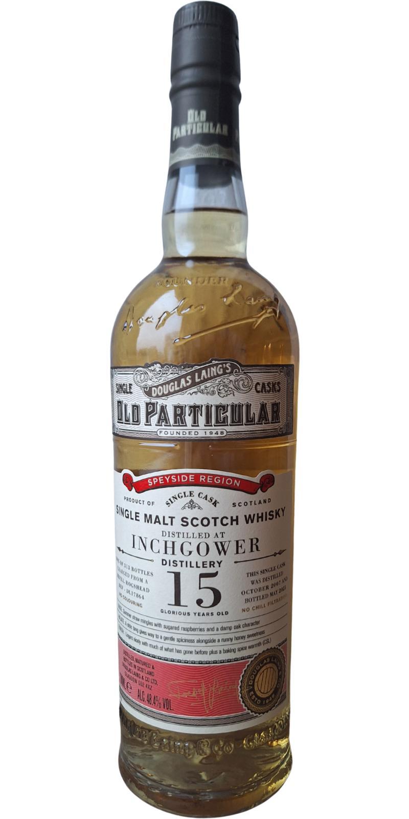 Inchgower 2007 DL  Old Particular