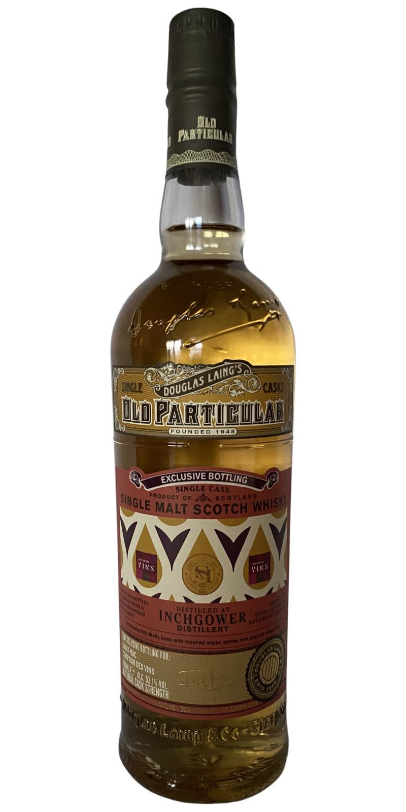 Inchgower 2013 DL  Old Particular