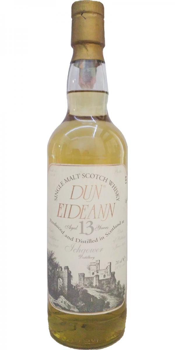 Inchgower 1989 DE  Misprint: Ichgower