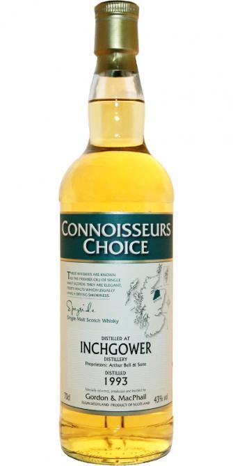 Inchgower 1993 GM  Connoisseurs Choice