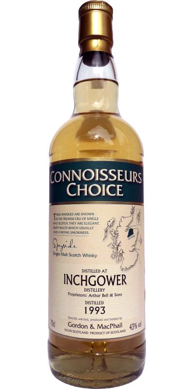 Inchgower 1993 GM  Connoisseurs Choice