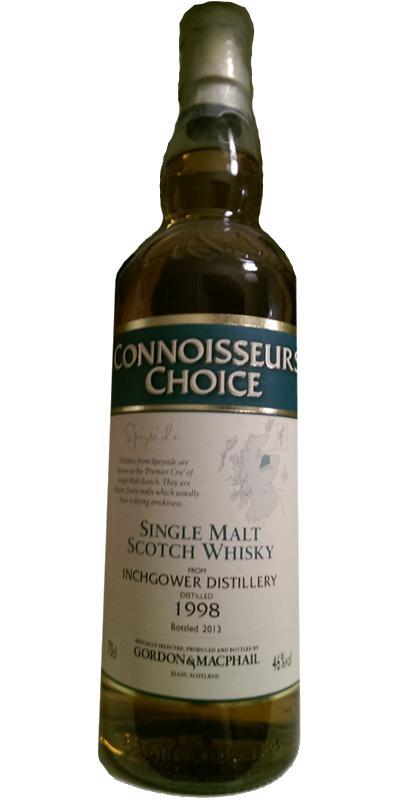 Inchgower 1998 GM  Connoisseurs Choice
