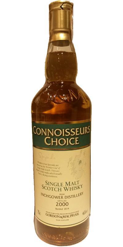 Inchgower 2000 GM  Connoisseurs Choice