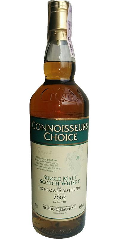 Inchgower 2002 GM  Connoisseurs Choice