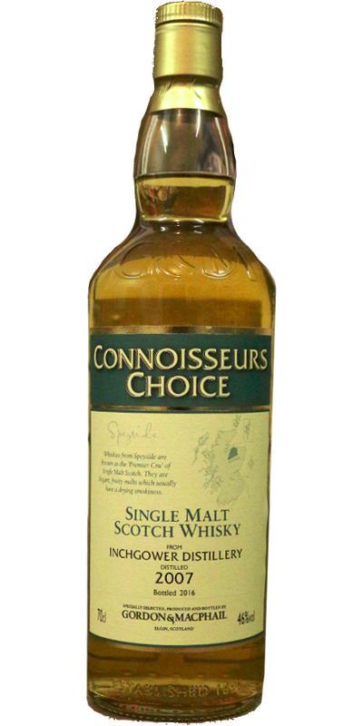 Inchgower 2007 GM  Connoisseurs Choice