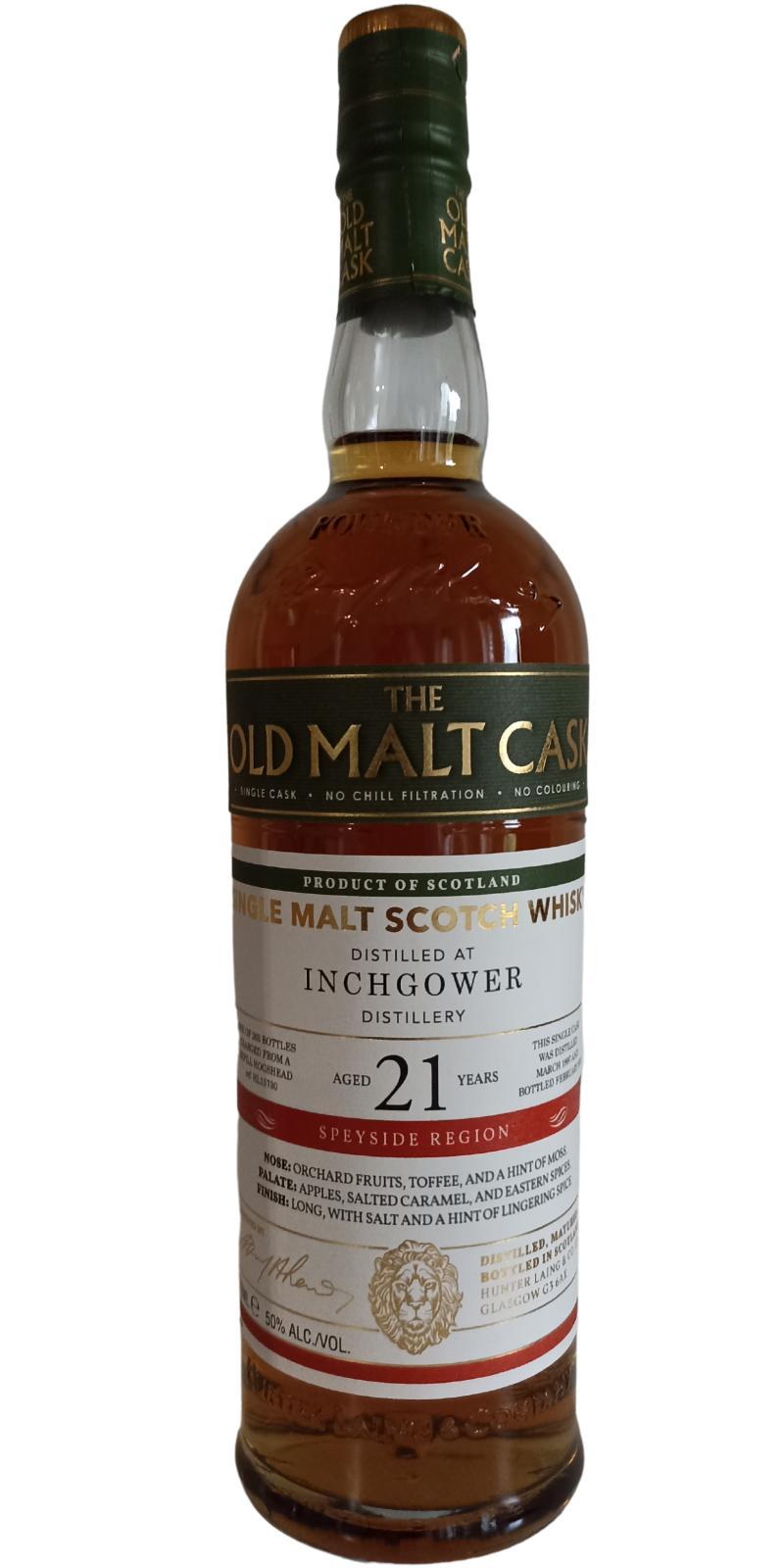 Inchgower 1997 HL  The Old Malt Cask