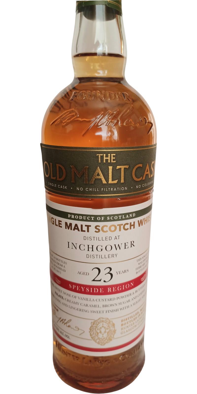 Inchgower 1998 HL  The Old Malt Cask