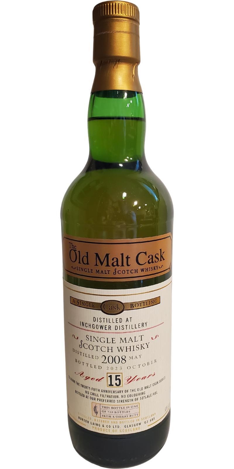 Inchgower 2008 HL  The Old Malt Cask - 25th Anniversary