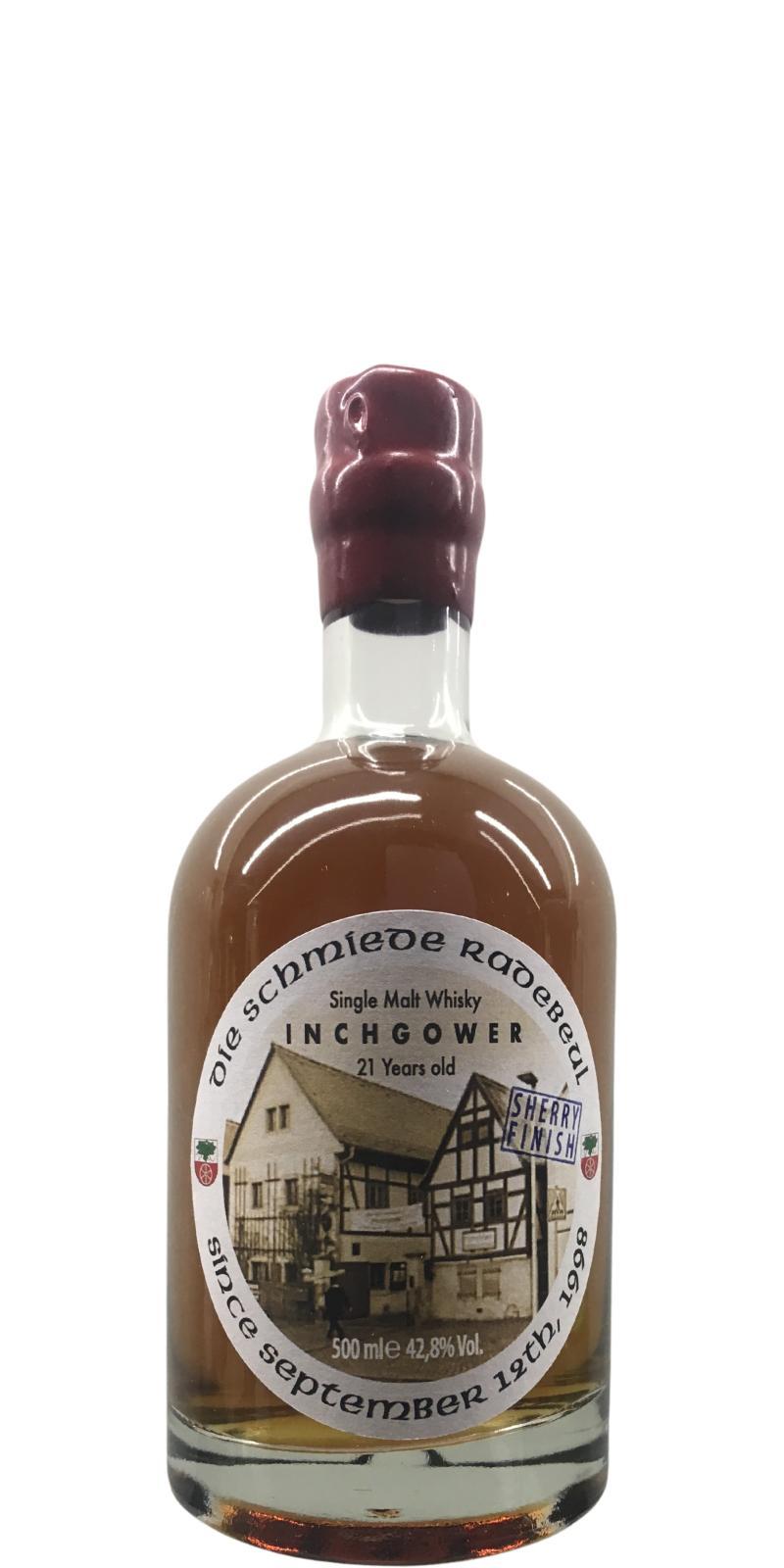 Inchgower 21-year-old JW