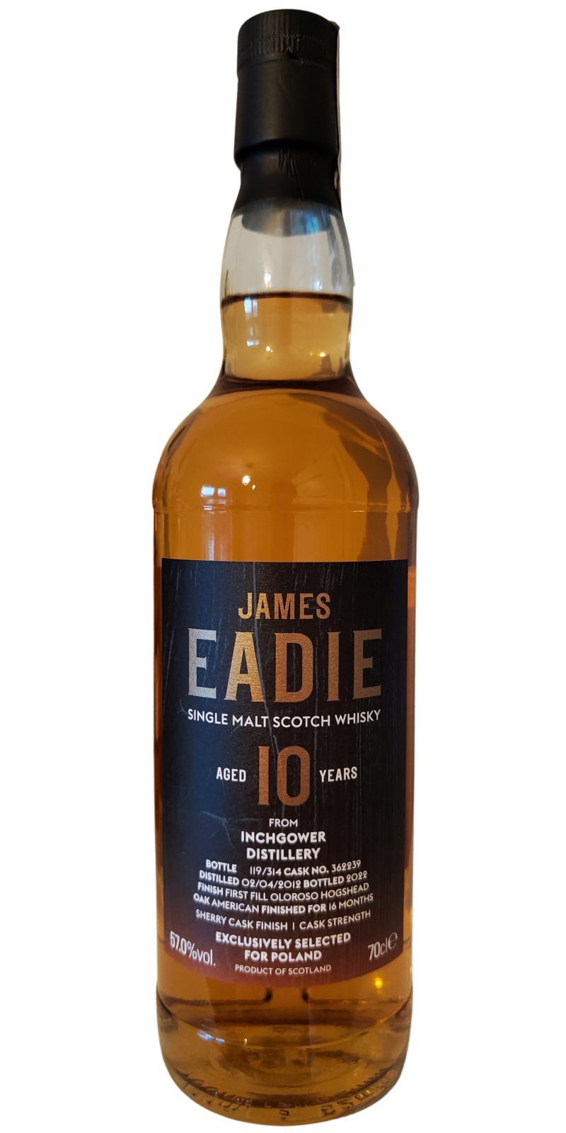 Inchgower 10-year-old JE