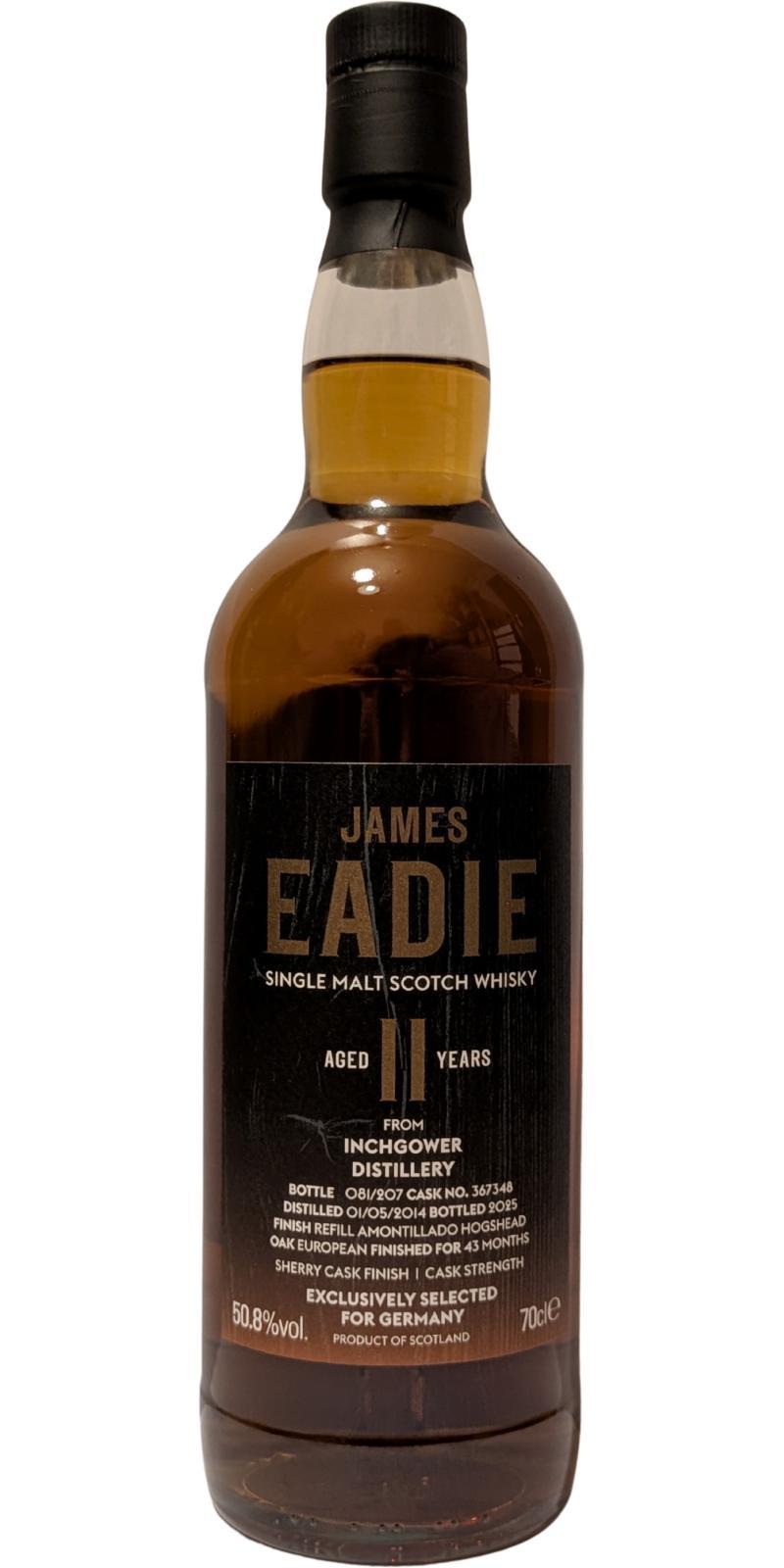 Inchgower 2014 JE  Sherry Cask Finish