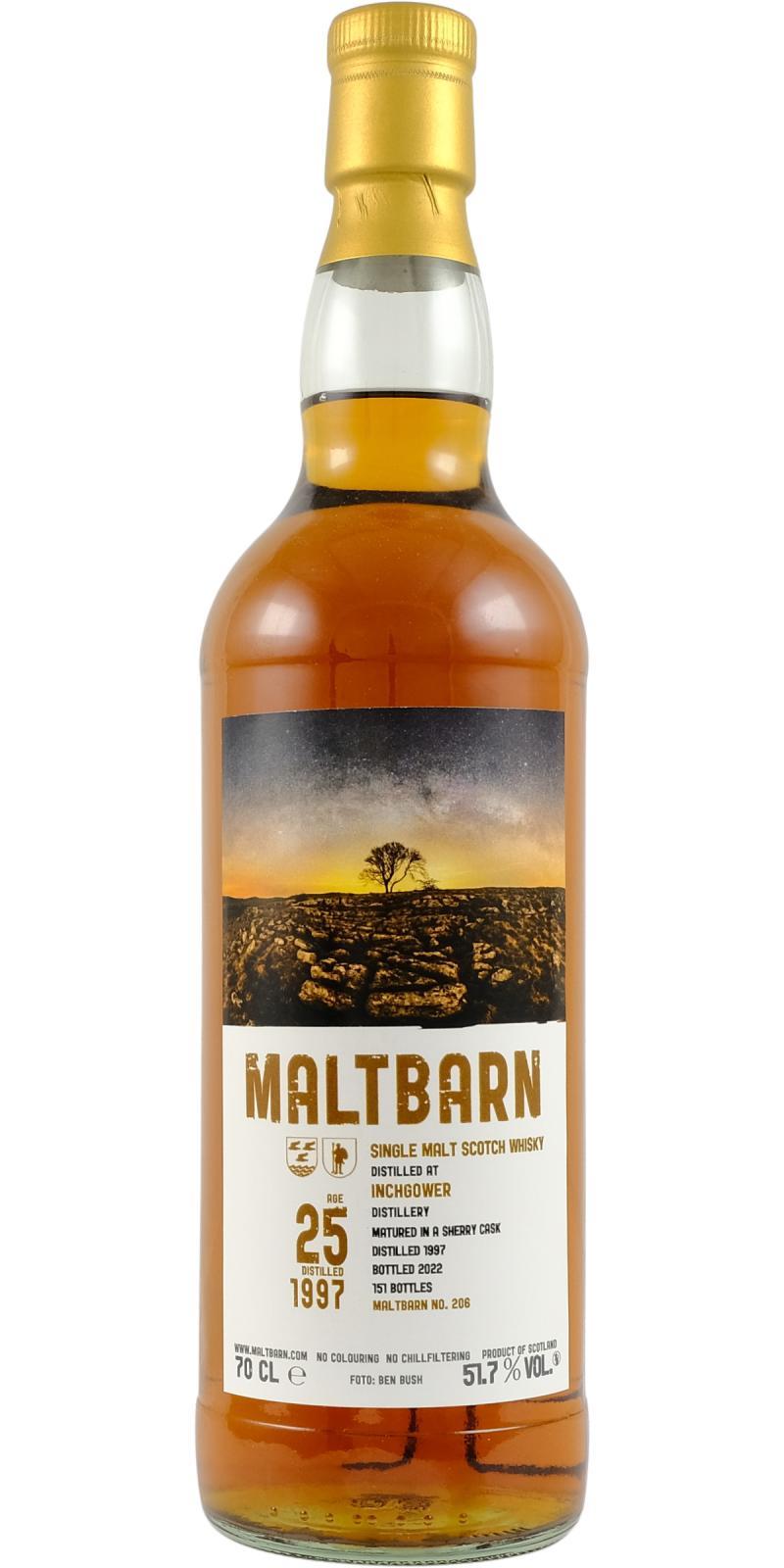 Inchgower 1997 MBa  No. 206