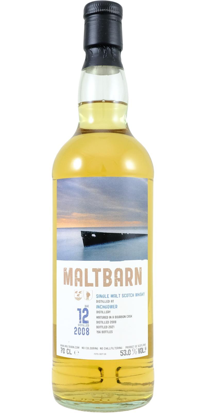 Inchgower 2008 MBa  No. 185