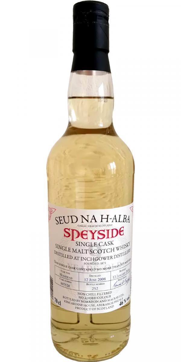 Inchgower 2008 MMcK  Seud na h-alba