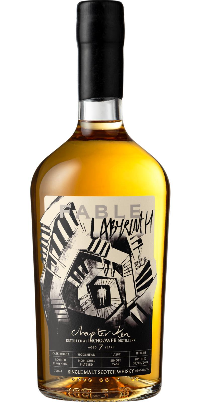 Inchgower 2014 PSL  Fable Whisky - 3rd Release - Chapter Ten