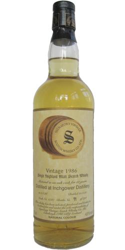 Inchgower 1986 SV  Vintage Collection