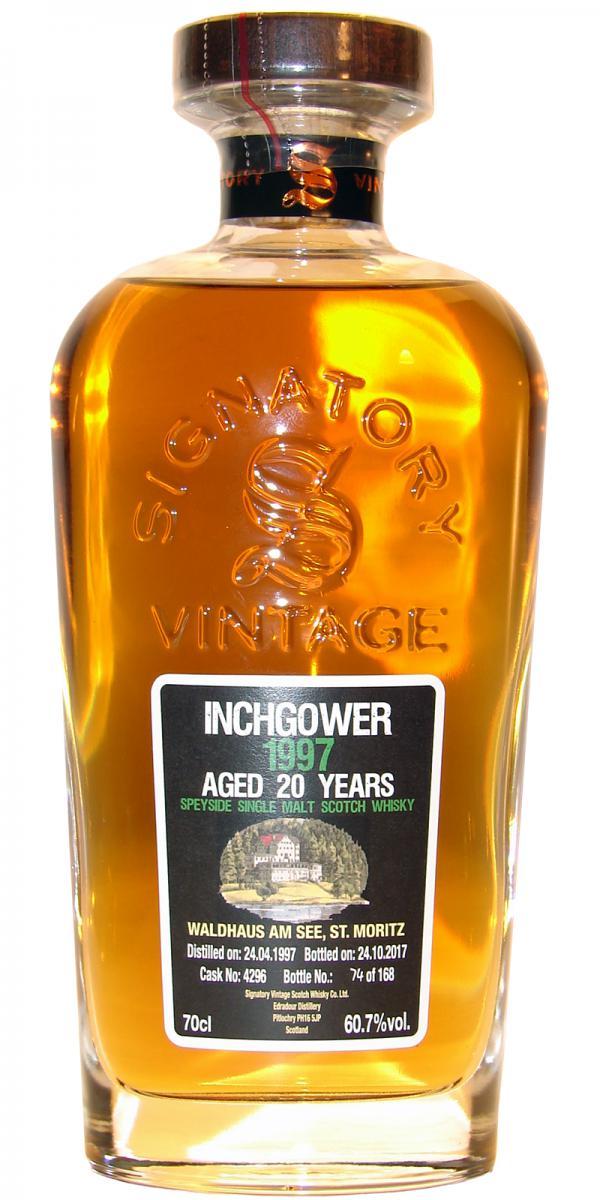 Inchgower 1997 SV  Cask Strength Collection