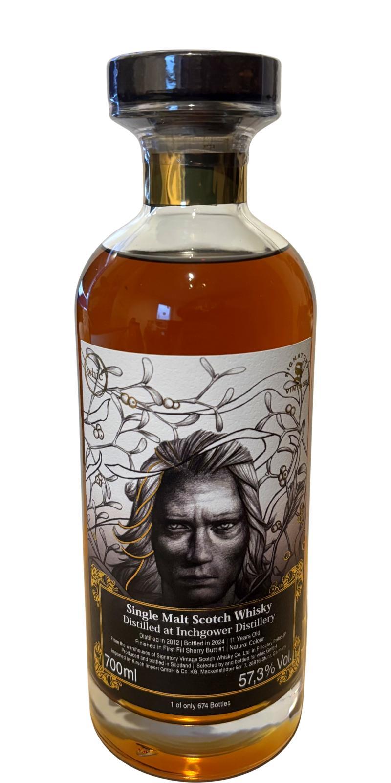 Inchgower 2012 SV  Balder Edda #12